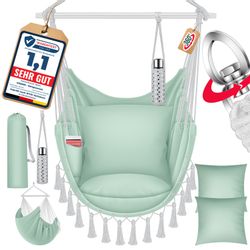 KESSER Hängesessel, Hängestuhl mit Kissen, Getränkehalter günstig online kaufen