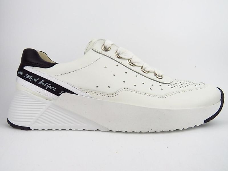 Paul Green Calf white black Sneaker günstig online kaufen