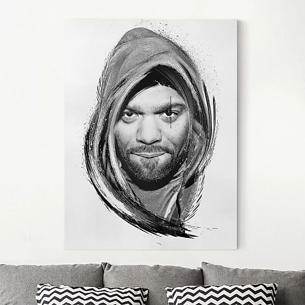 Leinwandbild Artists 4 Viva con Agua - Method Man - Wu Tang Clan -Strassenk günstig online kaufen