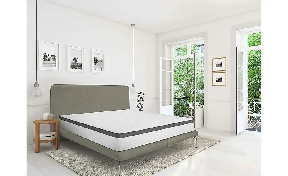 7-Zonen-TTFK-Matratze  Trendline1000Gel ¦ weiß ¦ Maße (cm): B: 80 H: 25 Mat günstig online kaufen