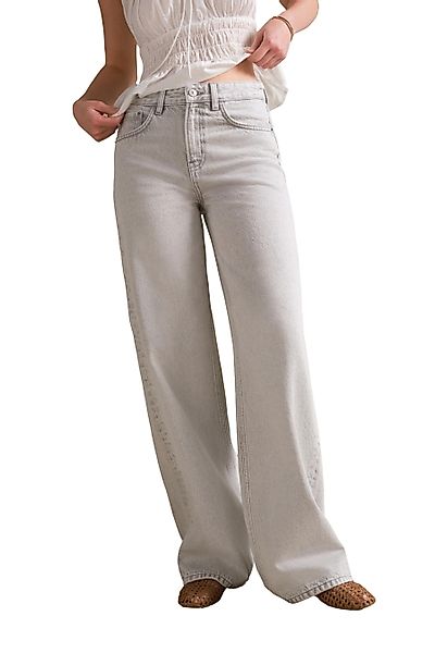 Next Weite Jeans Weit geschnittene Jeans günstig online kaufen