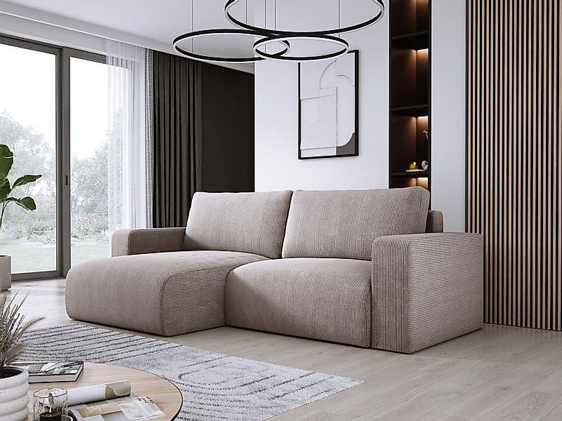 Luxusbetten24 Schlafsofa Designer Sofa Carl Cord, günstig online kaufen