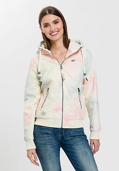 Ragwear Funktionsjacke "NUGGIE OMBRE O", mit Kapuze, Übergangsjacke aus was günstig online kaufen