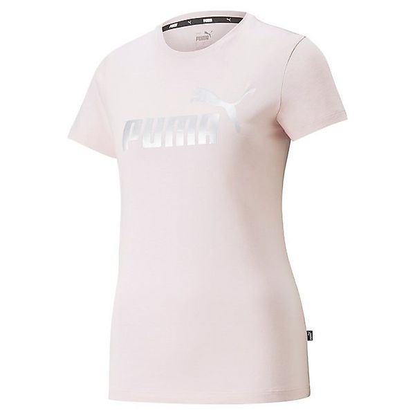 PUMA T-Shirt Puma Damen T-Shirt ESS+ Metallic Logo Tee 848303 günstig online kaufen