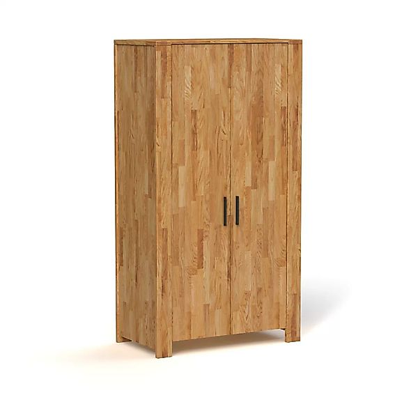 Kleiderschrank CUBIC 2-T Holz massiv günstig online kaufen