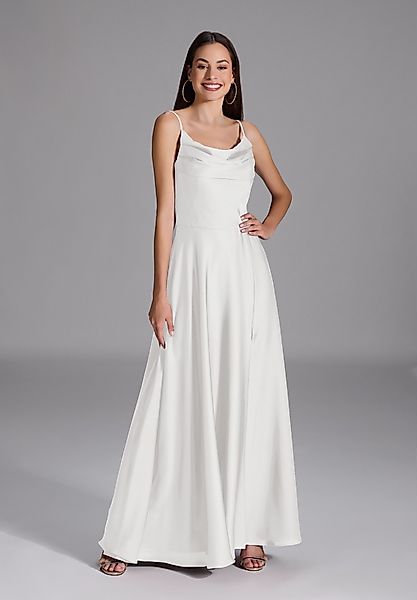SWING Abendkleid Taillierter Schnitt mit ausgestelltem günstig online kaufen