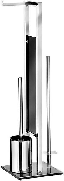 WENKO WC-Garnitur Rivalta, integrierter Toilettenpapierhalter und WC-Bürste günstig online kaufen