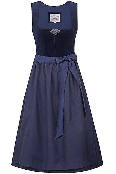 MarJo Dirndl Samt Dirndl 2tlg. - MÖNCHSROTH - marine günstig online kaufen