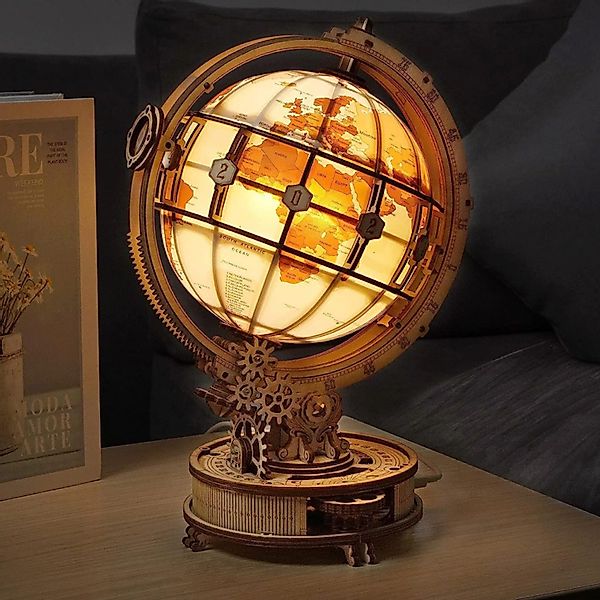Robotime Puzzle Robotime Luminous Globus Mechanisches günstig online kaufen