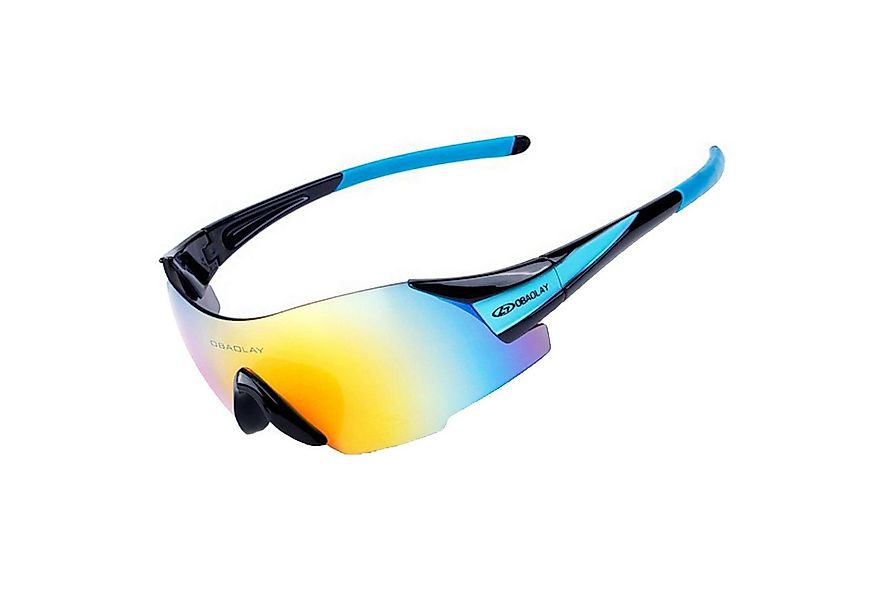 KINSI Fahrradbrille Randlose Fahrradbrille, Mountainbike-Outdoor-Sonnenbril günstig online kaufen