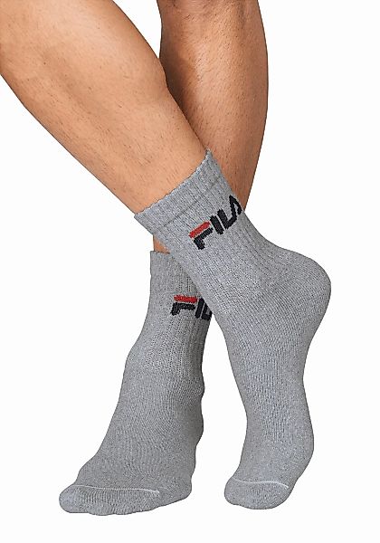 Fila Tennissocken "UNISEX CREW TENNIS FULL TERRY SOCKS", (3 Paar), mit vers günstig online kaufen