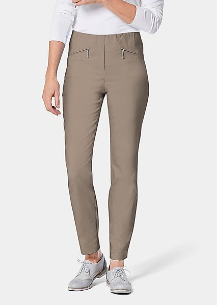GOLDNER Stoffhose Schlupfhose LOUISA mit Steppnähten günstig online kaufen