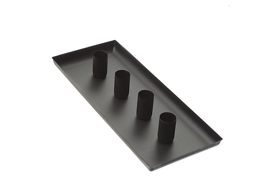 MARELIDA Kerzentablett Stabkerzenhalter magnetisch Kerzenständer 29x12cm Ke günstig online kaufen