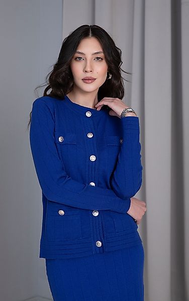 Passioni Cardigan mit silbernen Knopfdetails günstig online kaufen