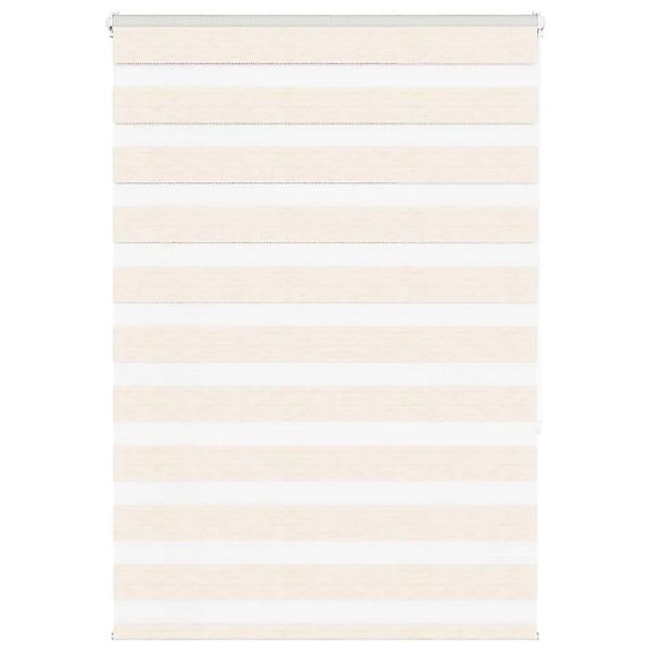 vidaXL Doppelrollo Marmorbeige 100x150 cm Stoffbreite 95,9 cm Polyester 401 günstig online kaufen