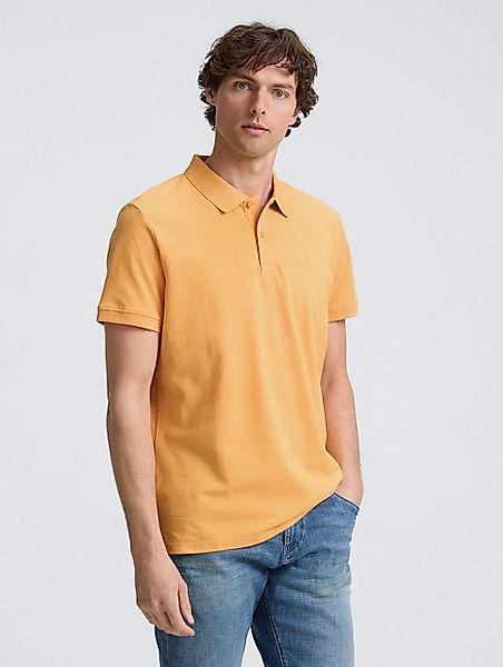TOM TAILOR Poloshirt Piqué Poloshirt aus Baumwolle günstig online kaufen