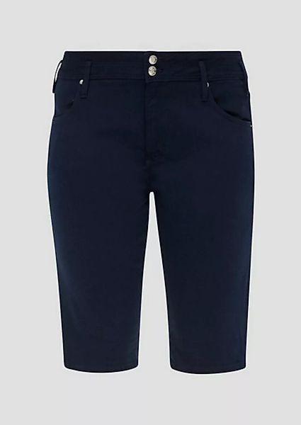 s.Oliver Stoffhose Bermuda-Jeans / Mid Rise / Slim Leg günstig online kaufen