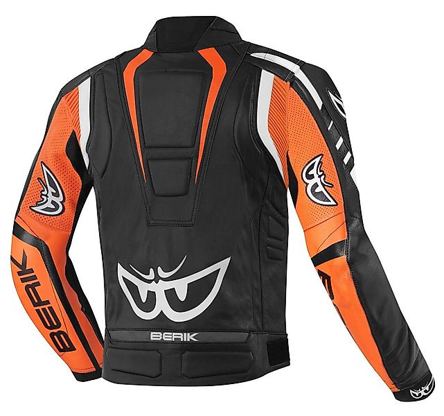Berik Motorradjacke Striper Motorrad Lederjacke herausnehmbares günstig online kaufen
