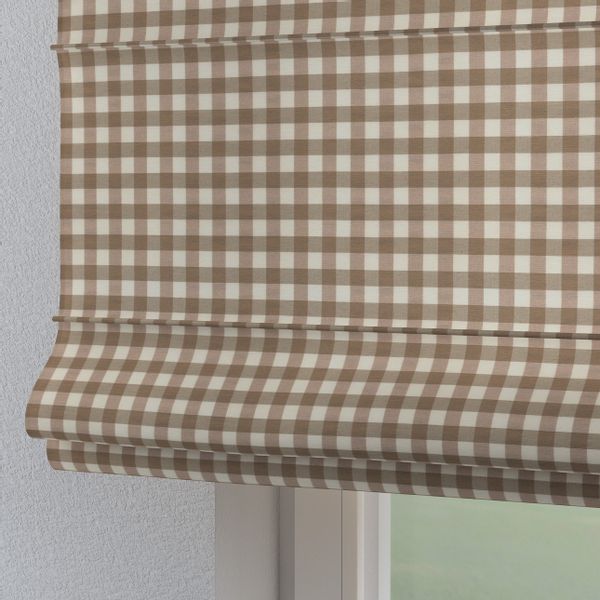 Dekoria Raffrollo Torino, hellbraun-ecru , 100 x 170 cm günstig online kaufen