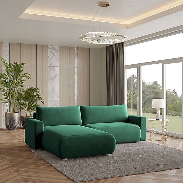 Masseno Ecksofa TURIN mit Schlaffunktion L-Form, günstig online kaufen