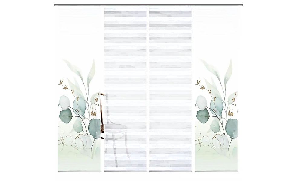 HOME in green Schiebegardine 84096 ABANIO günstig online kaufen