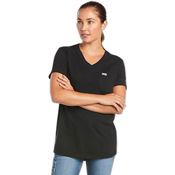 Ariat  T-Shirt T-shirt en coton col V femme  Rebar günstig online kaufen