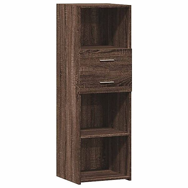 vidaXL Highboard Braun Eichen-Optik 40x42,5x124 cm Holzwerkstoff 846165 günstig online kaufen