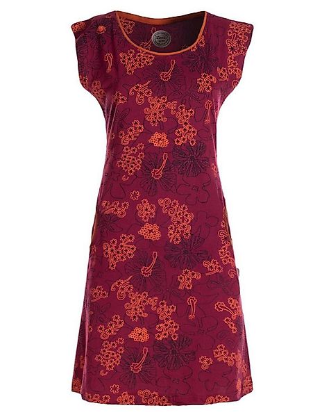 Vishes Tunikakleid Kurzarm Damen Sommer-Kleid Longshirt-Kleid Tunika-Kleid günstig online kaufen