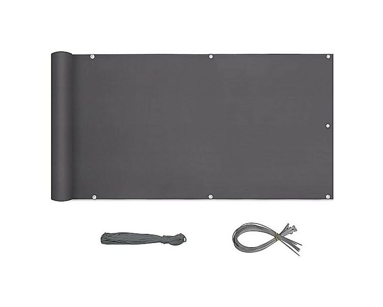 Sekey Balkonsichtschutz Meterware 75cm hoch Balkonsichtschutz Wetterfest Ba günstig online kaufen