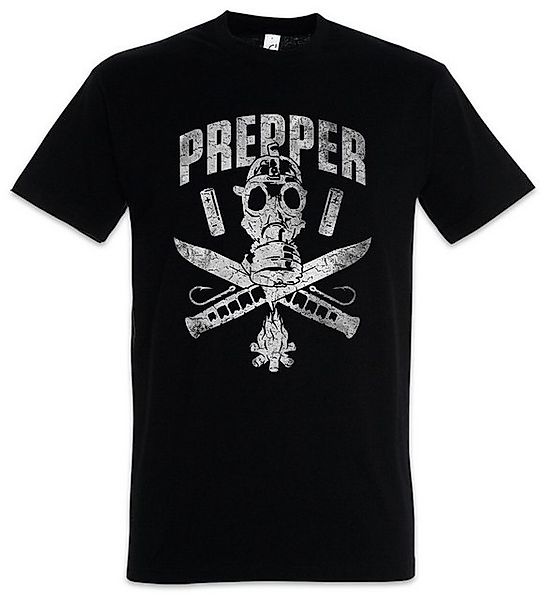 Urban Backwoods Print-Shirt Prepper Logo Herren T-Shirt Prepping Surviaval günstig online kaufen