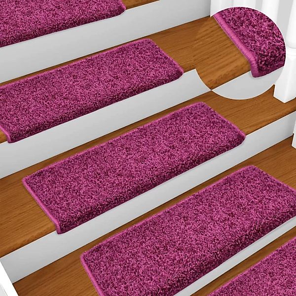 Vidaxl Stufenmatten 10 Stk. 65x25 Cm Lila günstig online kaufen