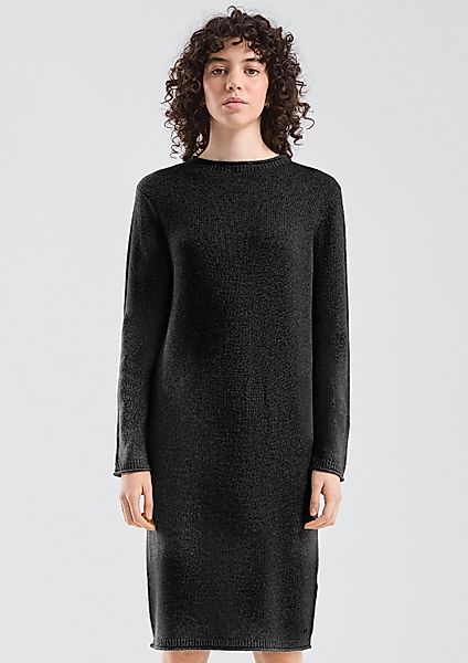 QS Midikleid Kleid Meliertes Strickkleid günstig online kaufen