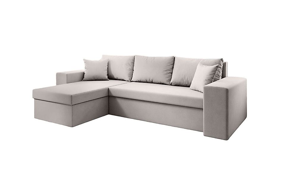 Luxusbetten24 Schlafsofa Designer Sofa Denver, mit Stauraum und Schlaffunkt günstig online kaufen