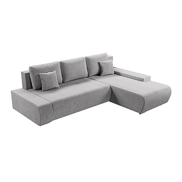 Juskys Ecksofa Iseo, modern, L-Form, Schlaffunktion, günstig online kaufen