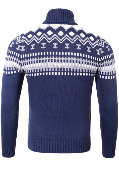 Reslad Strickpullover Reslad Rollkragenpullover Herren Grobstrick günstig online kaufen
