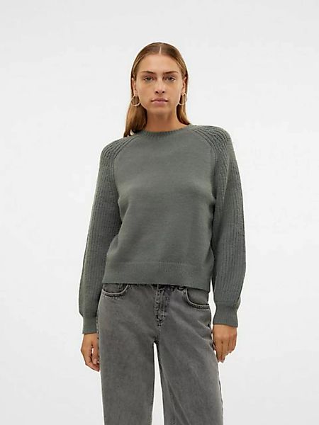 Vero Moda Rundhalspullover VMENYA LS O-NECK PULLOVER BOO günstig online kaufen