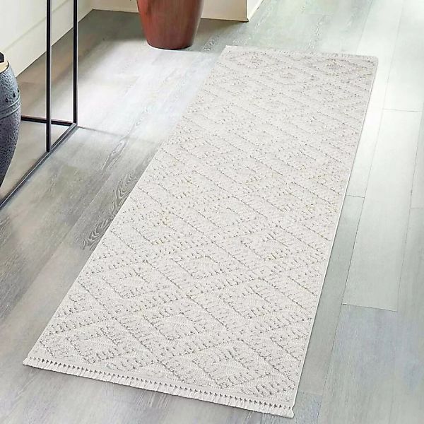 Carpet City Teppich »CLASICO 8927«, rechteckig, Kurzflor, Hochtief-Muster/ günstig online kaufen