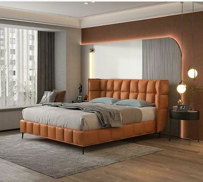 JVmoebel Bett, Bett Polster Design Luxus Hotel Betten Ehe 180x200cm günstig online kaufen