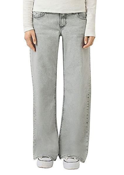 QS Stretch-Jeans CATIE Wide Leg 5-Pocket-Form günstig online kaufen