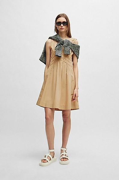BOSS ORANGE A-Linien-Kleid Dizzi Premium Damenmode mit Raffungen günstig online kaufen