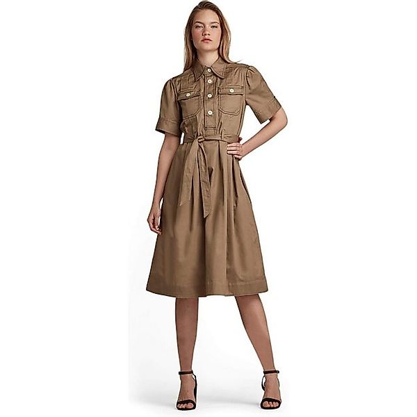 G-STAR Bodykleid Damen Kleid Hemdkragen Kurzarm Scouting Dress (1-tlg) Berg günstig online kaufen