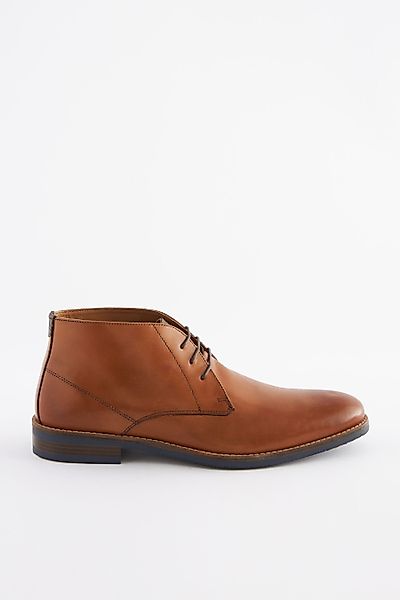 Next Halbhohe Schuhe aus Leder Stiefel günstig online kaufen