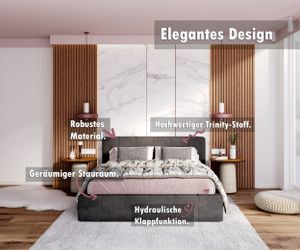 FDM Polsterbett Bettrahmen Bettgestell 90x200, 120x200, günstig online kaufen