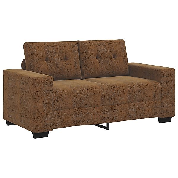 vidaXL Sofa Zweisitzer Sofa Braun 120 günstig online kaufen