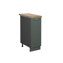 Vicco Apothekerschrank Fame-Line, Grün-Gold Landhaus/Anthrazit, 30 günstig online kaufen
