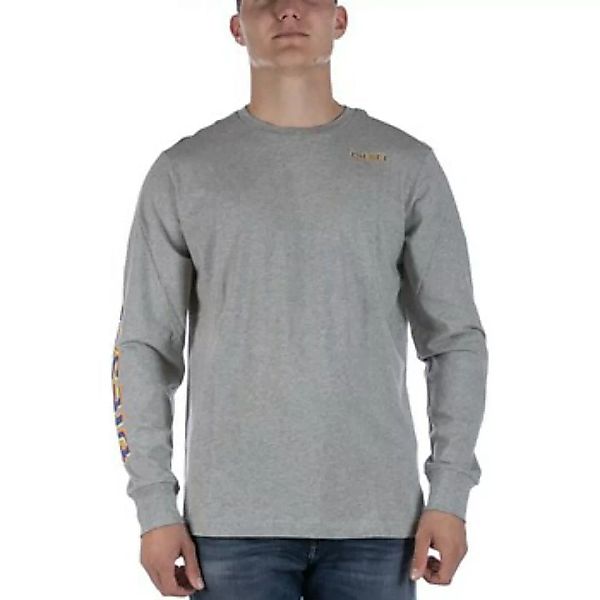 Diesel  T-Shirts & Poloshirts T-Shirt  T-Just Ls E7 Grigio günstig online kaufen