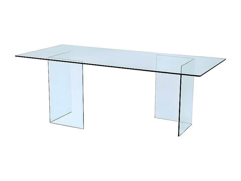 Esstisch - 8 Personen - Glas - COLEDON günstig online kaufen