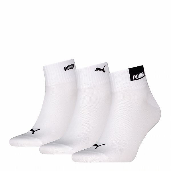PUMA Kurzsocken "PUMA UNISEX LOGO QUARTER" 3 Paar tlg. günstig online kaufen