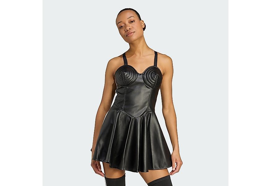 adidas Originals Lederkleid ADIDAS X JEREMY SCOTT KLEID AUS SYNTHETIKLEDER günstig online kaufen