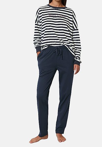 Marc O'Polo Pyjama Organic Cotton (Set, 2 tlg) Schlafanzug - Baumwolle - At günstig online kaufen